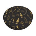 thumbnail image 1 of Fotbe Bottles Stool Covers Round,Waterproof Round Bar Stool Covers Bar Chair Covers Washable Stool Cushion Slipcover for 12-14 Inch Chair-, 1 of 7