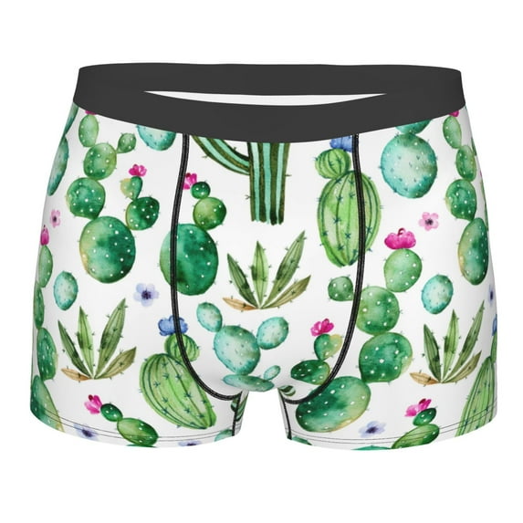 Fotbe Boxers Briefs For Men, Custom Mens Underwear Boxer Briefs With Design Name, Gifts For Boyfriend Husband Him -Size Name