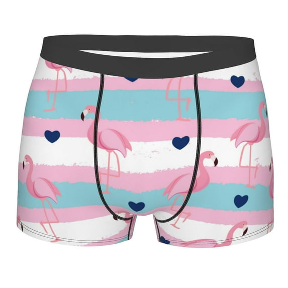Fotbe Boxers Briefs For Men, Custom Mens Underwear Boxer Briefs With Design Name, Gifts For Boyfriend Husband Him -Size Name