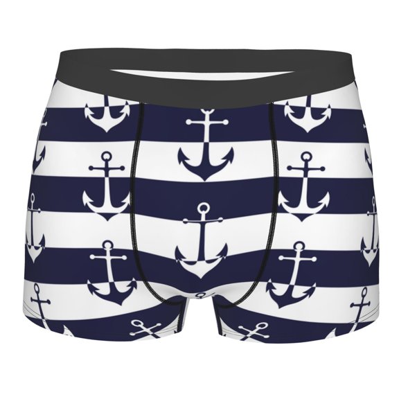 Fotbe Boxers Briefs For Men, Custom Mens Underwear Boxer Briefs With Design Name, Gifts For Boyfriend Husband Him -Size Name