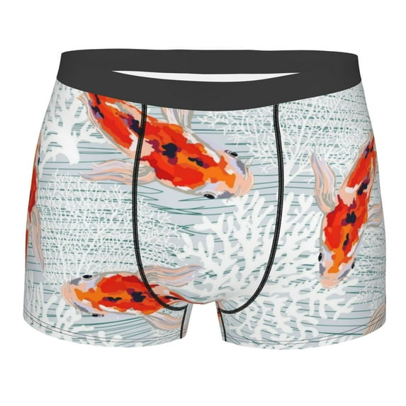 Fotbe Boxers Briefs For Men, Custom Mens Underwear Boxer Briefs With Design Name, Gifts For Boyfriend Husband Him -Size Name