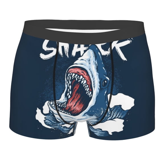 Fotbe Boxers Briefs For Men, Custom Mens Underwear Boxer Briefs With Design Name, Gifts For Boyfriend Husband Him -Size Name