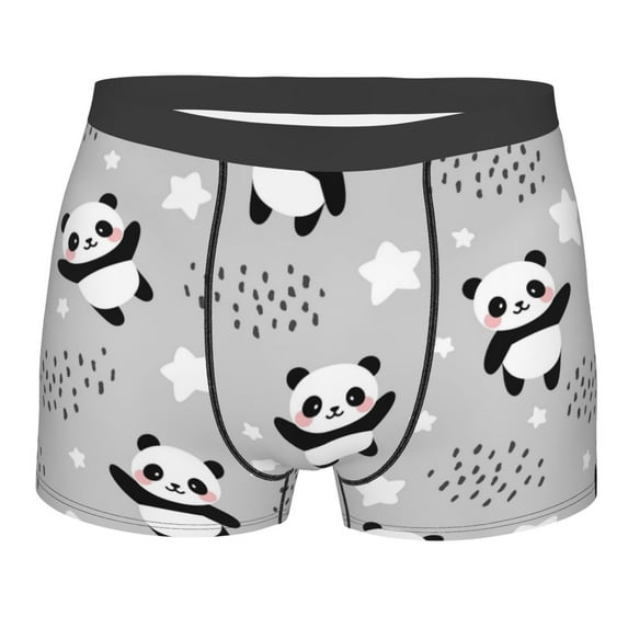 Fotbe Boxers Briefs For Men, Custom Mens Underwear Boxer Briefs With Design Name, Gifts For Boyfriend Husband Him -Size Name