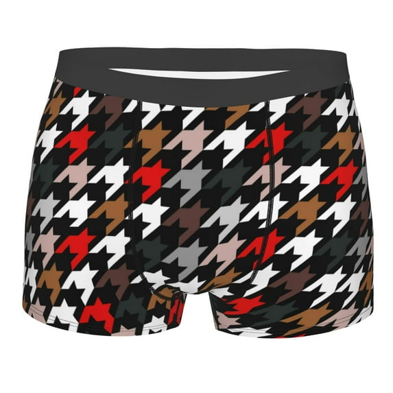 Fotbe Boxers Briefs For Men, Custom Mens Underwear Boxer Briefs With Design Name, Gifts For Boyfriend Husband Him -Size Name