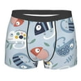 thumbnail image 1 of Fotbe Boxers Briefs For Men, Custom Mens Underwear Boxer Briefs With Design Name, Gifts For Boyfriend Husband Him -Size Name, 1 of 9