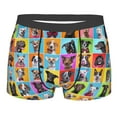 thumbnail image 1 of Fotbe Boxers Briefs For Men, Custom Mens Underwear Boxer Briefs With Design Name, Gifts For Boyfriend Husband Him -Size Name, 1 of 9
