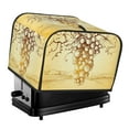 thumbnail image 1 of Fotbe Bunch of Grapes for Four Slice Toaster Cover, Fingerprint Protector, Super Soft Appliance Cover And Dust Cover,Bread Dust Cover & Fingerprint Protection, 1 of 7