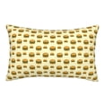 thumbnail image 1 of Fotbe Burgers And Hot Dogs Pillow Cases - Envelope Closure - Luxury, Extra Soft, Cooling Pillow Covers - Wrinkle, Fade, Stain Resistant-14"x20", 1 of 8