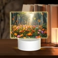 thumbnail image 1 of Fotbe Butterflies In Flower Field Pattern Acrylic Night Light Gift with 3 Color ModesTouch-Sensitive LED Lamp Perfect Gift for Mother's Day, Birthday, or Christmas, 1 of 9