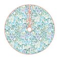 thumbnail image 1 of Fotbe Butterflies Pattern Christmas Tree Skirt, Tree Skirts Plush Christmas Decorations, Christmas Tree Skirts Xmas Decorations Holiday Party Decor-36", 1 of 6