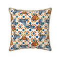 thumbnail image 1 of Fotbe Butterflies Wild Insect Pattern Velvet Decorative Throw Pillow Covers with Elegant Piping, Soft Plush Cushion Cover for Sofa, Bed, Car, Office-20"x20", 1 of 8