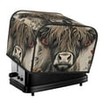 thumbnail image 1 of Fotbe Butterfly Cow With Flowers for Four Slice Toaster Cover, Fingerprint Protector, Super Soft Appliance Cover And Dust Cover,Bread Dust Cover & Fingerprint Protection, 1 of 7