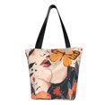 thumbnail image 1 of Fotbe Butterfly Floral Elegance Pattern Beach Tote,Shoulder Handbag,Spacious Tote Bag,Lightweight Travel Bag,Versatile Shopping Bag, 1 of 9
