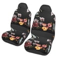 thumbnail image 1 of Fotbe Butterfly with Fowers Pattern Automotive Seat Covers for Cars Trucks and SUVs – Car Seat Covers for Front Seats,Protective Seat Covers,Vehicle Seat Covers, Set of 2, 1 of 9