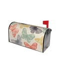 thumbnail image 1 of Fotbe Butterfly Mailbox Covers Post Letter Box Cover Garden Decor Standard Size-21x18 in, 1 of 9