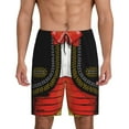 thumbnail image 1 of Fotbe CHARRO SUIT Pajama Shorts for Men, Men's Pajama Bottoms, Sleepwear,Short Pajama Pants-Small, 1 of 9