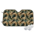 thumbnail image 1 of Fotbe Camouflage Rabbit Car Windshield Sunshade | Sun Visor Protector Front Window Shade, Keeps Out UV Rays, Keeps Your Vehicle Cool-Small, 1 of 7