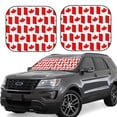 thumbnail image 1 of Fotbe Canada 2-Piece Car Windshield Sun Shade | Sun Blocker for Car Windshield | Foldable Automotive Interior Accessories for Sun Protection-Small, 1 of 7