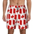 thumbnail image 1 of Fotbe Canada Men’s Swim Trunks Quick Dry Swim Shorts Board Shorts with Mesh Lining-XX-Large, 1 of 9