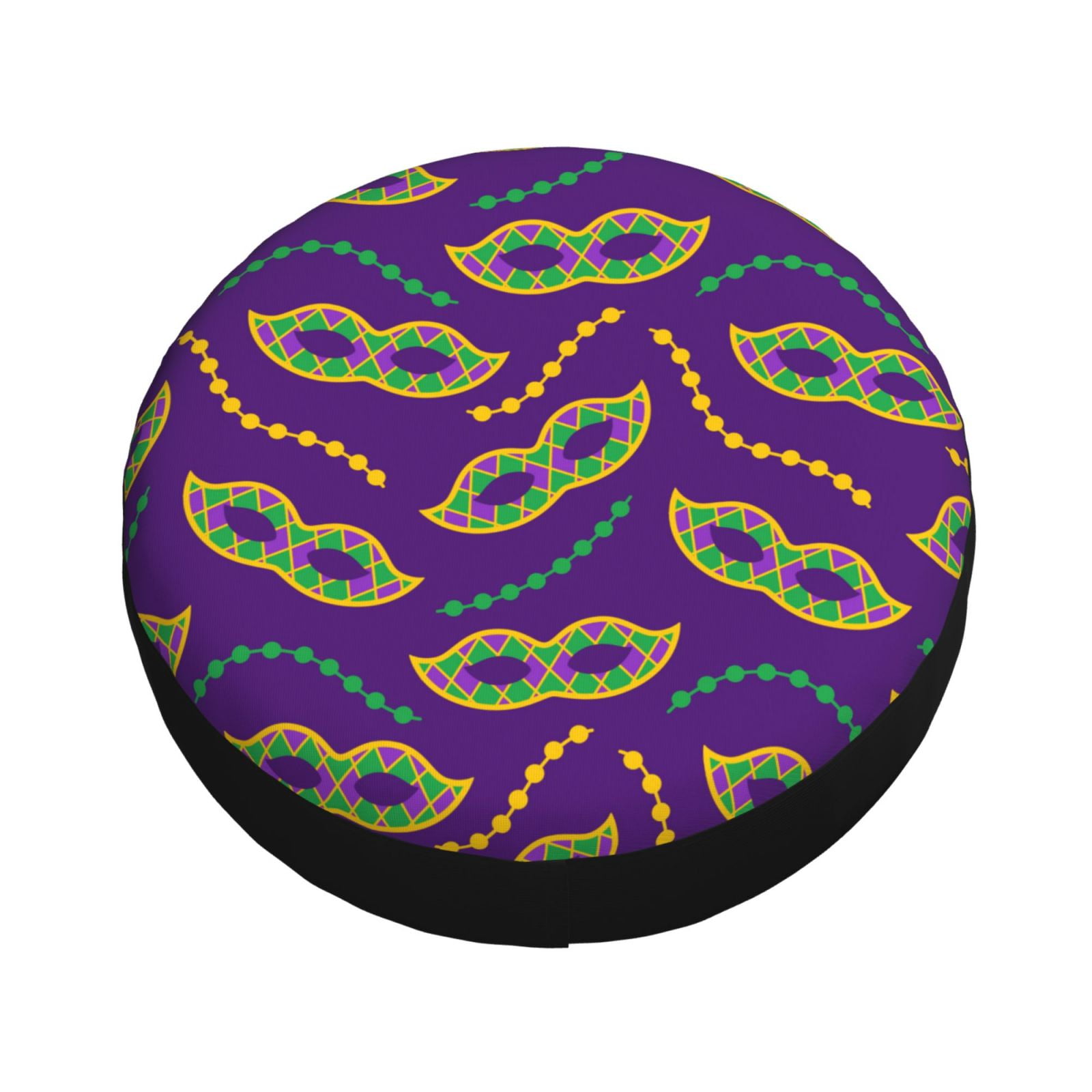 Fotbe Carnival Masks and Beads Spare Tire Cover Thickening Universal