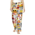 thumbnail image 1 of Fotbe Cars Women's Pajama Pants,Sleepwear Pants,Pj Bottoms Drawstring And Pockets-XX-Large, 1 of 9