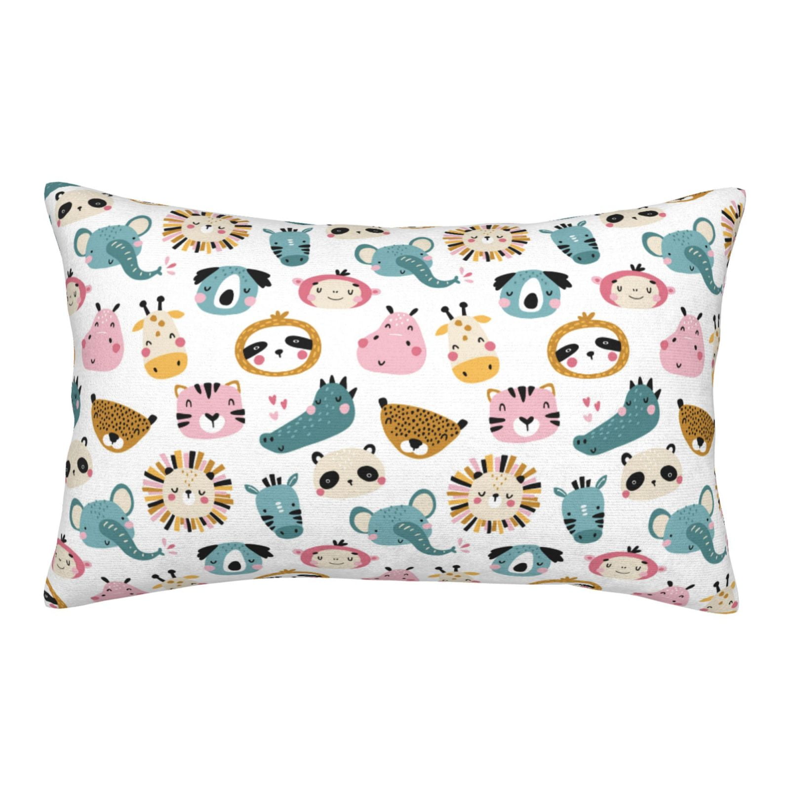Fotbe Cartoon Animals Pillow Cases Envelope Closure Luxury Extra fotbe-cartoon-animals-pillow-cases-envelope-closure-luxury-extra