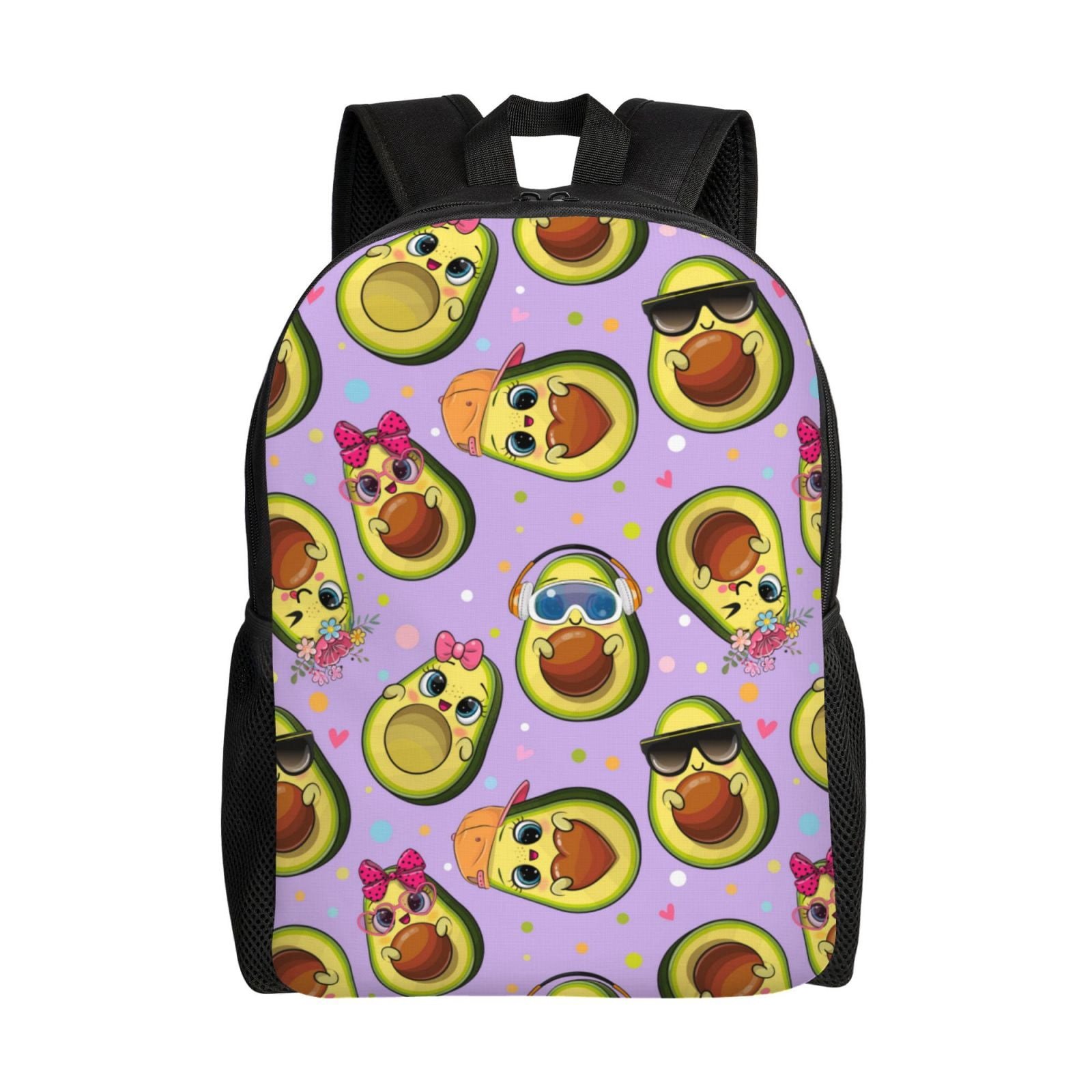 Fotbe Cartoon Avocados Travel Laptop Backpack, Business Slim Sturdy ...