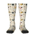 thumbnail image 1 of Fotbe Cartoon Chickens print Women's Men's Novelty Crew Socks Cotton Socks Knee High Socks for Walking,Running,Nurses,Pregnancy, 1 of 8