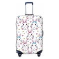 thumbnail image 1 of Fotbe Cartoon Cute Rabbit Luggage Cover Protector,Suitcase Protector,Scratch and Dirt Resistant,Fits 18-32 Inch Luggage-X-Large, 1 of 9