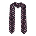 Fotbe Cartoon Donut Printed Class of 2024 Graduation Stole