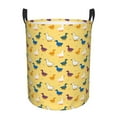 thumbnail image 1 of Fotbe Cartoon Duck Pattern Laundry Basket with Handles, Waterproof Large Laundry Hamper, Wash Bag for Corner Dorm, Rolling Laundry Basket with Handles-Small, 1 of 6