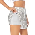 thumbnail image 1 of Fotbe Cartoon Elephant and Heart Pattern Womens High Waist Running Shorts Athletic Workout Quick Dry Shorts for Women with Pockets Gym Yoga Summer Shorts-X-Large, 1 of 7