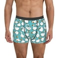 thumbnail image 1 of Fotbe Cartoon Funny Goose Men’s Total Support Pouch Boxer Briefs, X-Temp Cooling, Moisture-Wicking Underwear, Regular, Long-leg and Trunk-Large, 1 of 6