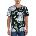 thumbnail image 1 of Fotbe Cartoon Koala Bear Baseball Jersey Shirt for Men and Women, Casual Short Sleeves Button Down T-Shirt-X-Large, 1 of 9