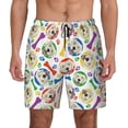 thumbnail image 1 of Fotbe Cartoon Labrador Retriever Men’s Swim Trunks Quick Dry Swim Shorts Board Shorts with Mesh Lining-X-Large, 1 of 9