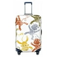 thumbnail image 1 of Fotbe Cartoon Monkey Luggage Cover Protector,Suitcase Protector,Scratch and Dirt Resistant,Fits 18-32 Inch Luggage-Large, 1 of 9