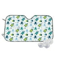 thumbnail image 1 of Fotbe Cartoon Sea Creatures Car Windshield Sunshade | Sun Visor Protector Front Window Shade, Keeps Out UV Rays, Keeps Your Vehicle Cool-Small, 1 of 7