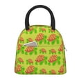thumbnail image 1 of Fotbe Cartoon Turtles 1 Pattern Lunch Bag, Insulated Lunch Box, Small Leakproof Cooler Food Lunch Containers Reusable High Capacity Lunch Tote Bags for Work, Travel, Outdoor, 1 of 1