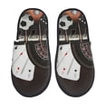 thumbnail image 1 of Fotbe Casino And Sports Pattern Women's Fuzzy Slippers Plush Slippers Fluffy Winter House Shoes Indoor and Outdoor-Large, 1 of 8
