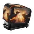 thumbnail image 1 of Fotbe Castle Cool Fire Dragon for Two Slice Toaster Cover, Fingerprint Protector, Super Soft Appliance Cover And Dust Cover,Bread Dust Cover & Fingerprint Protection, 1 of 7