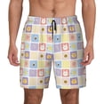 thumbnail image 1 of Fotbe Cat And Rabbit Men’s Swim Trunks Quick Dry Swim Shorts Board Shorts with Mesh Lining-Large, 1 of 9