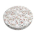 thumbnail image 1 of Fotbe Cat Bear Rabbit Stool Covers Round,Waterproof Round Bar Stool Covers Bar Chair Covers Washable Stool Cushion Slipcover for 12-14 Inch Chair-, 1 of 7