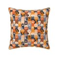 thumbnail image 1 of Fotbe Cat Paws Pattern Velvet Decorative Throw Pillow Covers with Elegant Piping, Soft Plush Cushion Cover for Sofa, Bed, Car, Office-20"x20", 1 of 8
