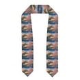 thumbnail image 1 of Fotbe Cherry Blossoms Printed Class of 2024 Graduation Stole, 1 of 7