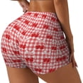 thumbnail image 1 of Fotbe Cherry Bow Seamless Shorts, Womens Workout Shorts High Waist Stretch Booty Short for Gym/Yoga/Running/Biking-XX-Large-X-Large, 1 of 8