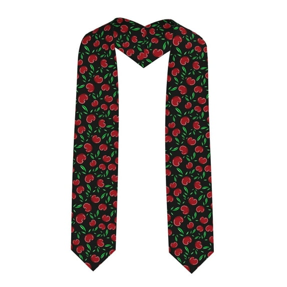 Fotbe Cherry Printed Class of 2024 Graduation Stole