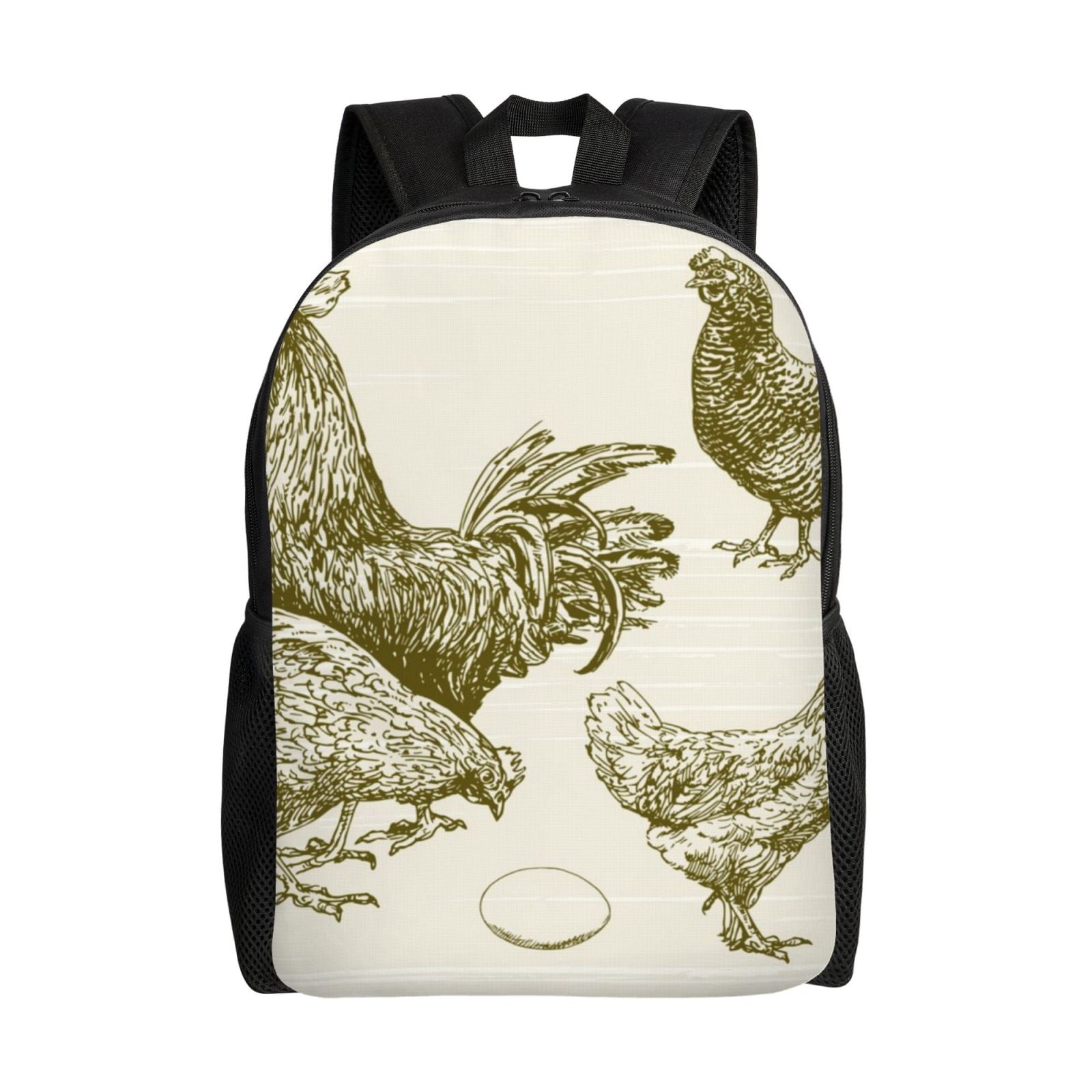 Fotbe Chickens Travel Laptop Backpack, Business Slim Sturdy Laptops