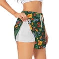 thumbnail image 1 of Fotbe Christmas Gift Womens High Waist Running Shorts Athletic Workout Quick Dry Shorts for Women with Pockets Gym Yoga Summer Shorts-X-Large, 1 of 9
