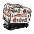 thumbnail image 1 of Fotbe Christmas Houses for Two Slice Toaster Cover, Fingerprint Protector, Super Soft Appliance Cover And Dust Cover,Bread Dust Cover & Fingerprint Protection, 1 of 7