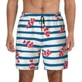 thumbnail image 1 of Fotbe Clown Fish Men’s Swim Trunks Quick Dry Swim Shorts Board Shorts with Mesh Lining-XX-Large, 1 of 9